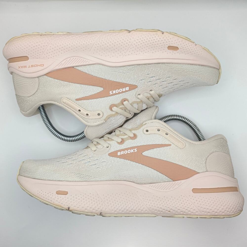 Brooks Ghost Max Faded Rose Rosette Womens 8.5 Medium B UK 6.5 Running Shoes - Picture 8 of 10